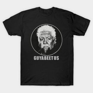 MEME GUYAABEETUS BLACK WHITE T-Shirt